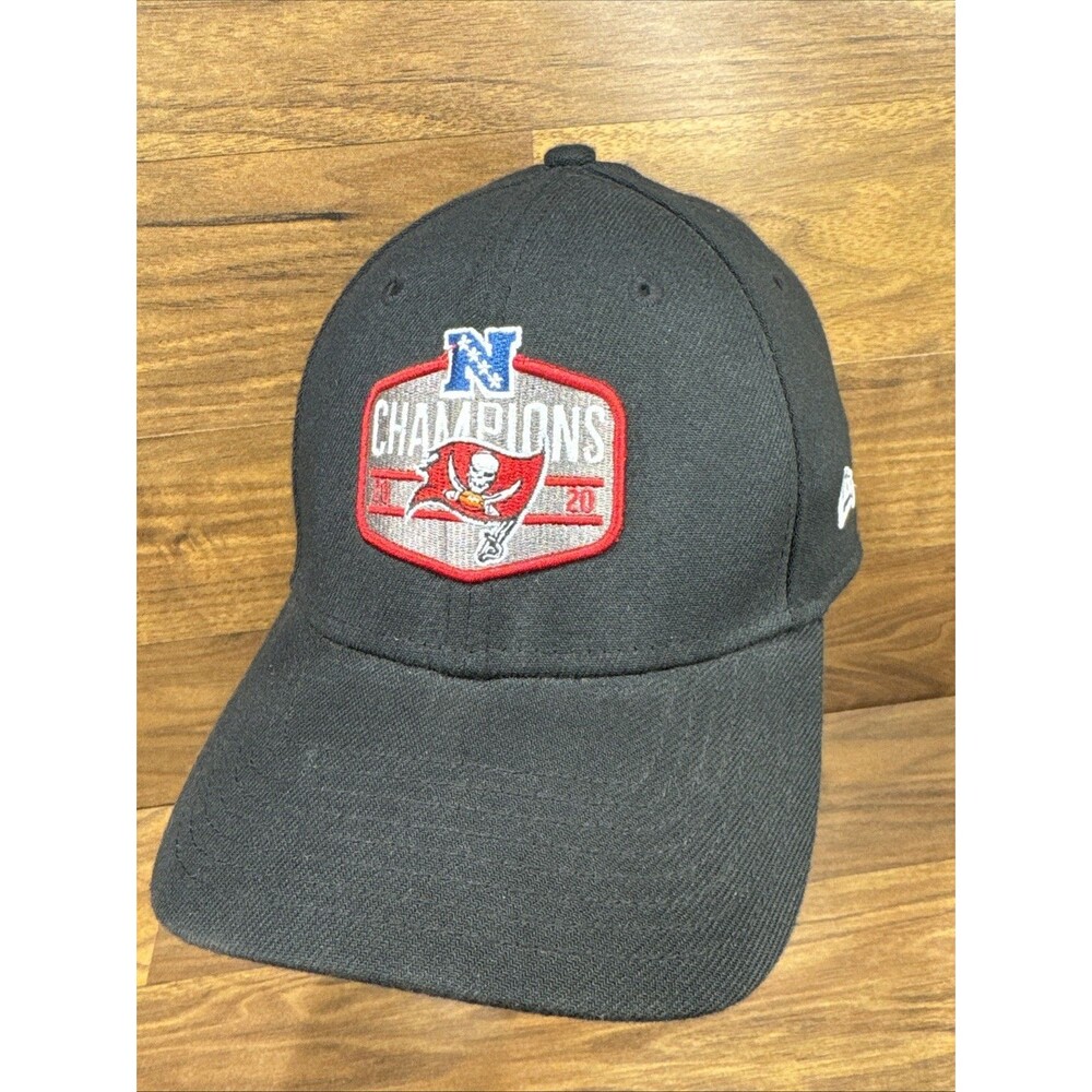 Tampa Bay Buccaneers 2020 National League Champions S/M Hat New Era 39THIRTY